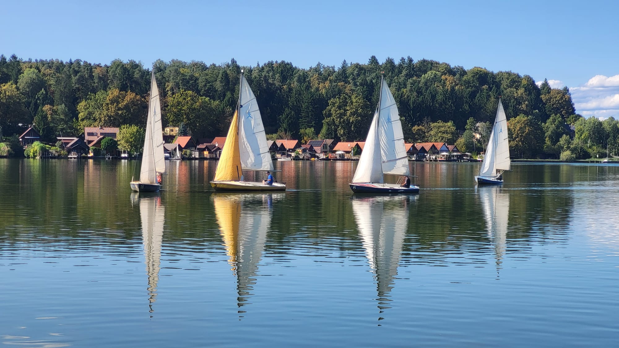 Jollenmeisterschaft am Waldschachersee